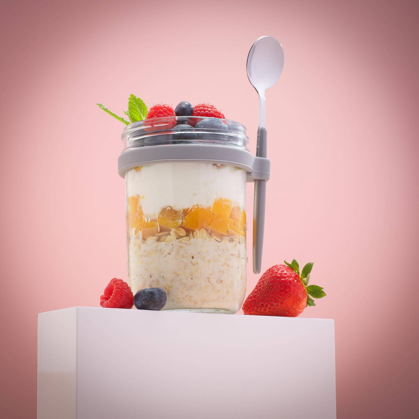 Dawn Overnight Oats Glass Containers - Set of 3