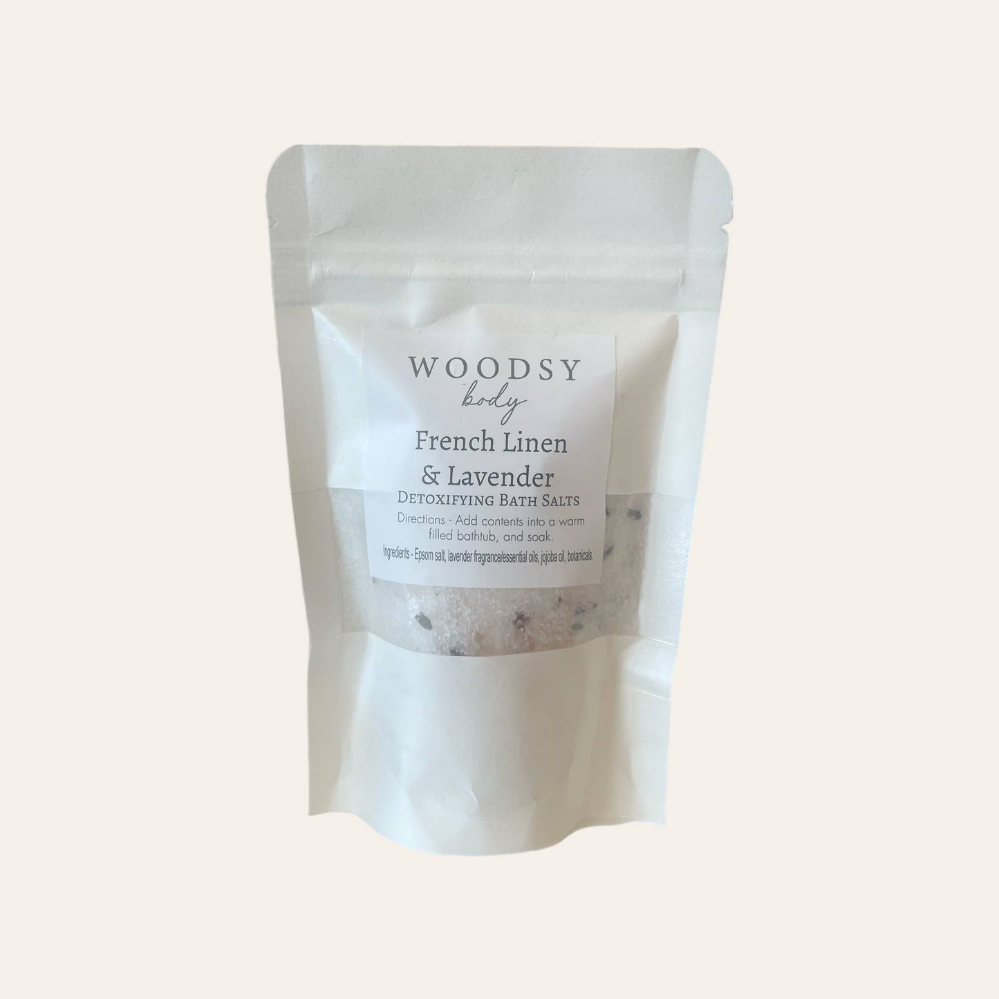 French Linen & Lavender -  Bath Salts 3.3oz