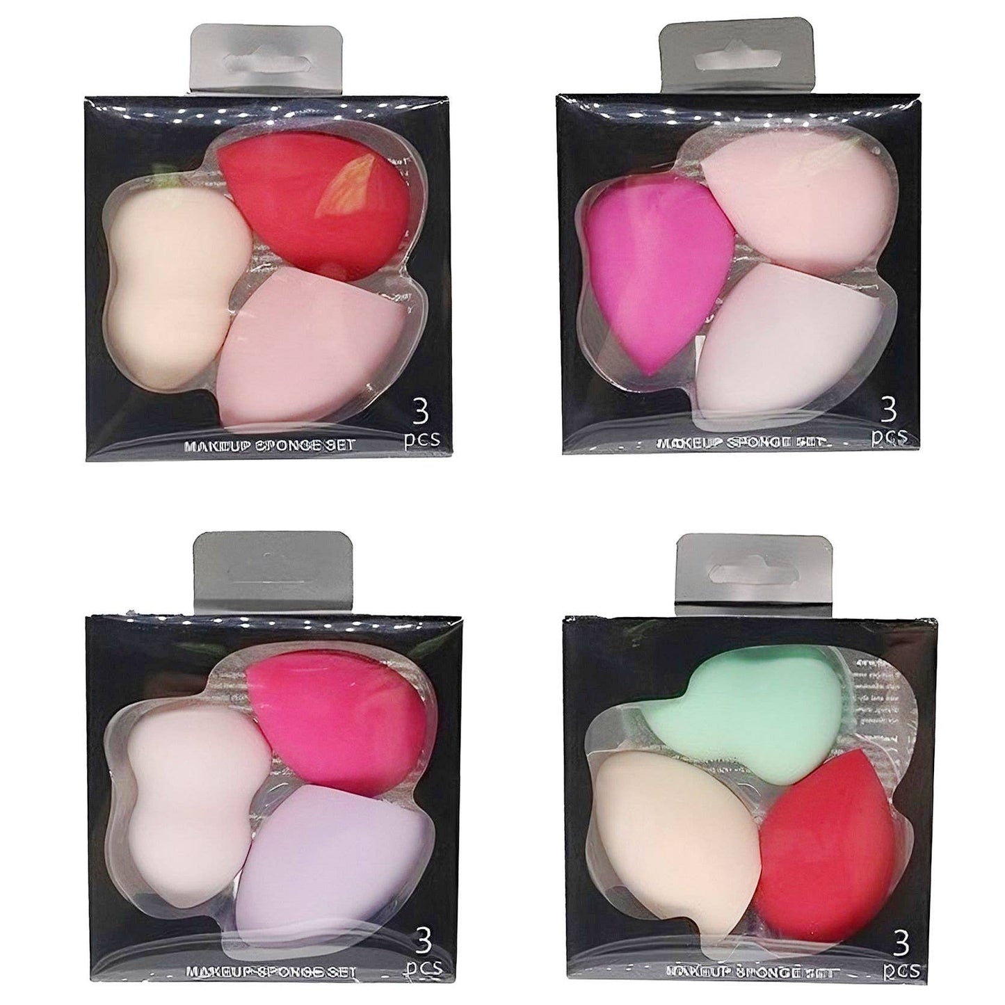 12 PC Egg Powder Puff Sponge Pack