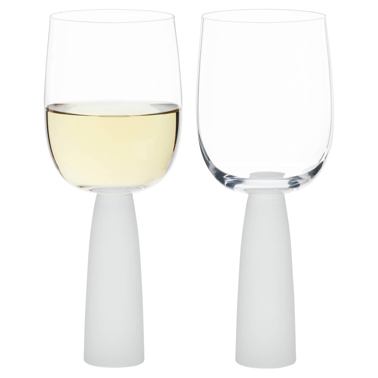 Set of 2 Oslo Wine Glasses Frost