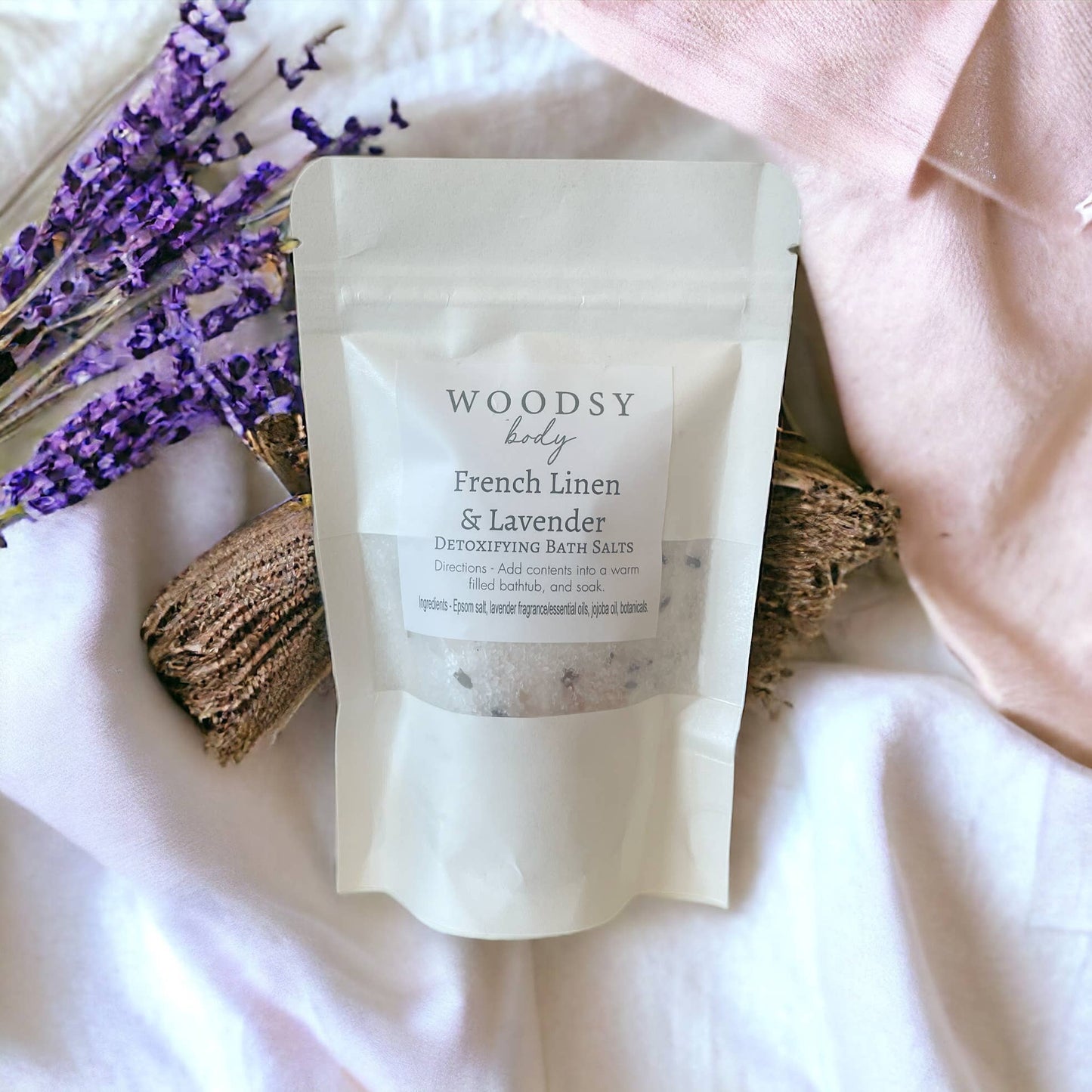 French Linen & Lavender -  Bath Salts 3.3oz