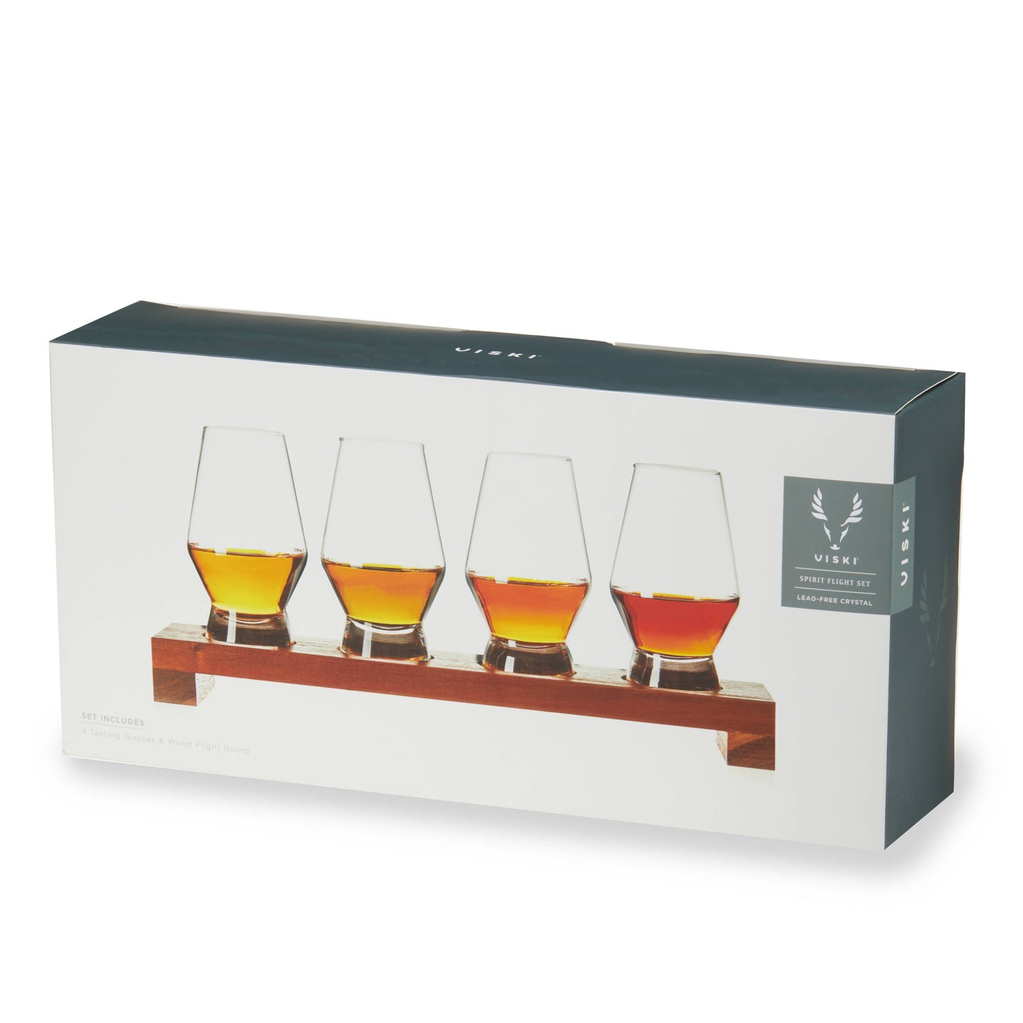 Raye™ Crystal Spirits Tasting Glass Flight Set - Set of 5