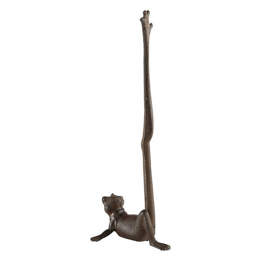 Cast Iron Frog Paper Towel Holder