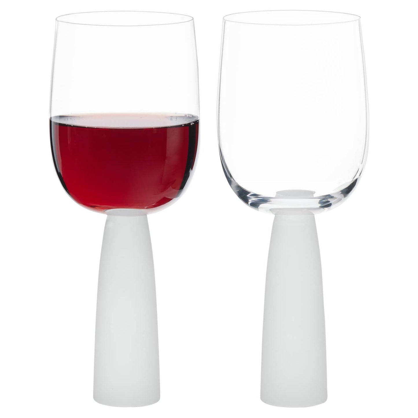 Set of 2 Oslo Wine Glasses Frost