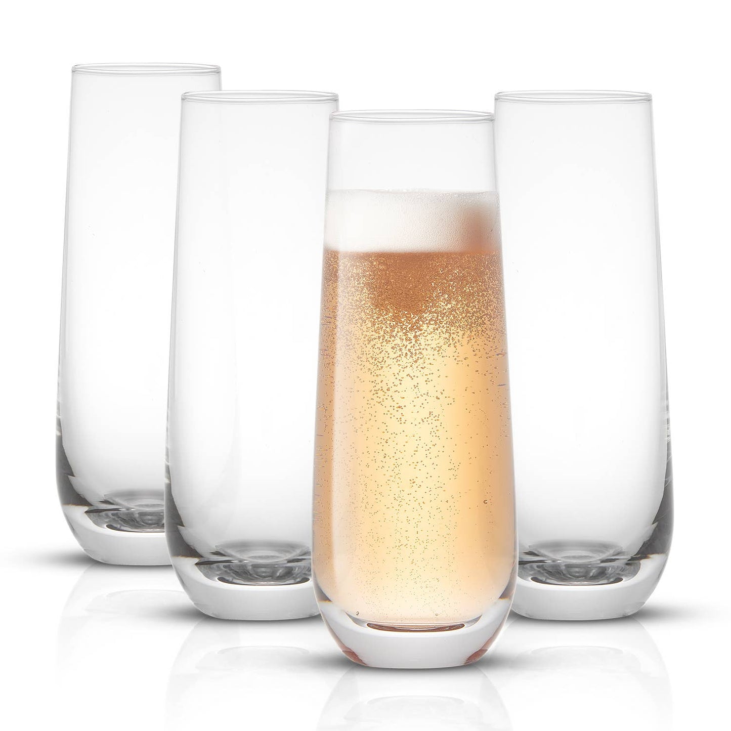 Milo Champagne Glasses 9.4 oz, Set of 4