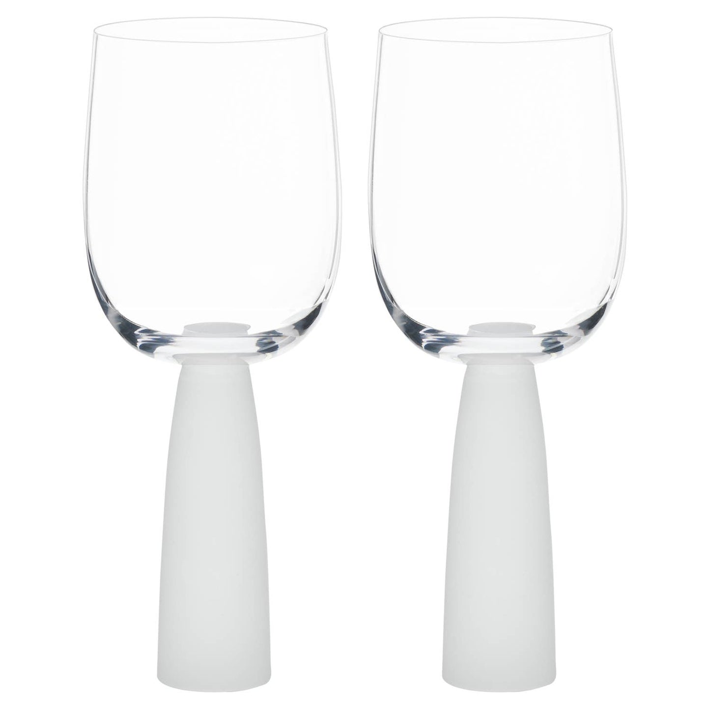 Set of 2 Oslo Wine Glasses Frost