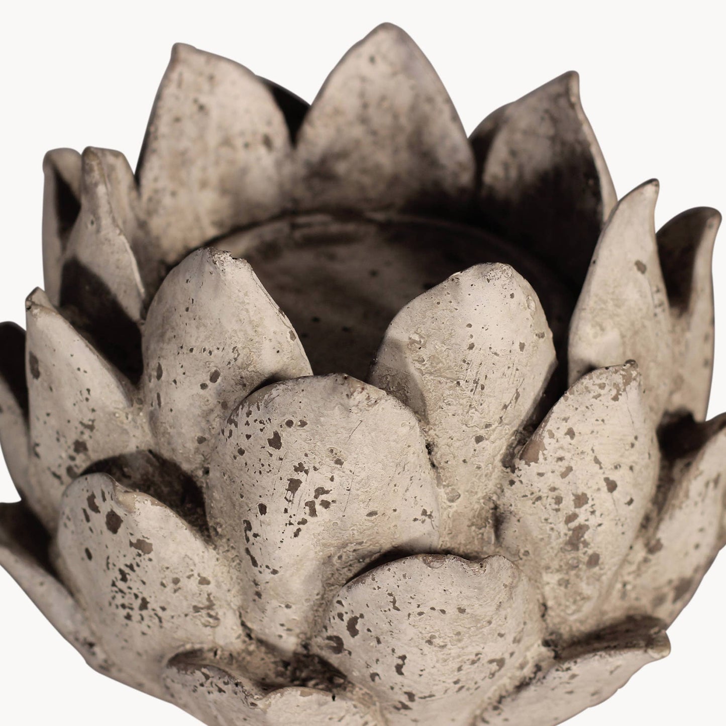 Birkdale Stone Artichoke Candle Holder